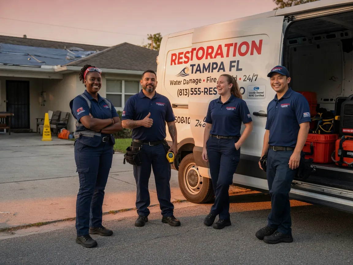 Water Damage Restoration company in Rushsylvania, OH
